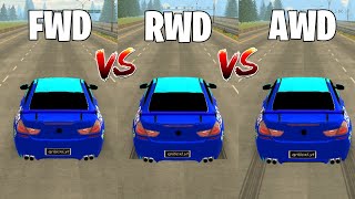 FWD vs RWD vs AWD [upl. by Bentley25]