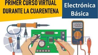 CIRCUITO Electrónico y CONCEPTOS básicos  Curso Electrónica Básica 1  principiantes  GRATIS [upl. by Selimah313]