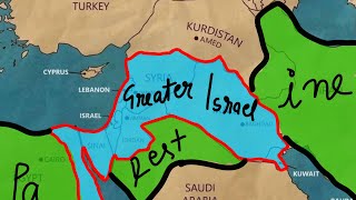 What is greater Israel israel palestine [upl. by Bywoods]