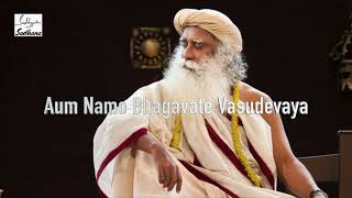 Sadhguru Chants Aum Namo Bhagwate Vasudevaya  Extended 21 Mins for Daily Practice [upl. by Brennen]