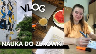 nauka do egzaminu  VLOG ZE STUDIÓW [upl. by Idihsar]