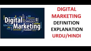 What is Digital Marketing  Examples  Importance  Uses  UrduHindi [upl. by Vizzone400]