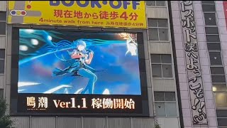 Wuthering Waves Ver11 announcement PV in Akihabara [upl. by Namus]