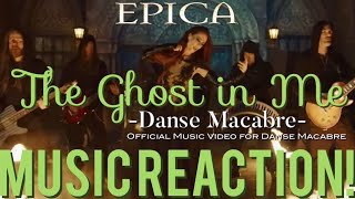 SPOOKTACULAR👻EPICA  The Ghost in MeDanse Macabre Official MV Danse Macabre  Music Reaction🔥 [upl. by Belding]