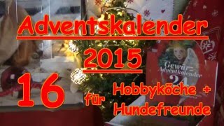 Adventskalender Türchen 16  Hunde Kochen Gewürze Sonnentor Zauber der Gewürze [upl. by Obala827]