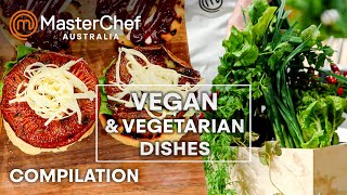 Best Vegan and Vegetarian Recipes  MasterChef Australia  MasterChef World [upl. by Jobey454]