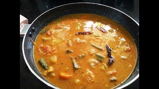 Palakkad style easy Sambar recipe [upl. by Leone]