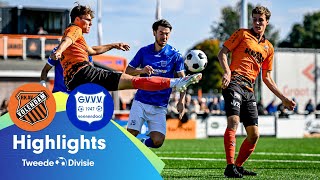 ⛵ Oranjehemden blijven OVEREIND  Highlights RKAV Volendam  GVVV [upl. by Drawdesemaj]