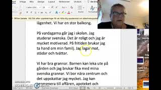 Sfi kurs B kurs C skriva brev skriva informellt brev skriva brev till en vän i hemlandet [upl. by Waxman800]