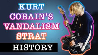 Kurt Cobain Vandalism Strat History  Guitars of the Gods [upl. by Zacks]