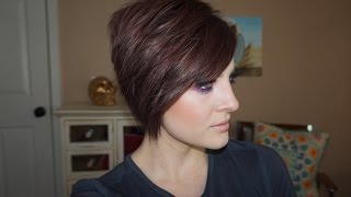 How I Style my Asymmetrical Pixie [upl. by Eninaej]