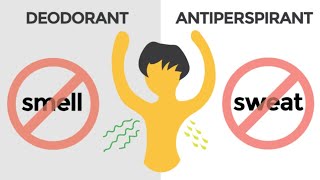 Antiperspirant VS deodorant [upl. by Annohsat135]