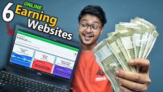 Best 6 Online Earning Websites That Pay You Real Money Without Investment [upl. by Bunnie419]