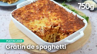 Facile à faire ce gratin de pâtes bolo va vous réchauffer   750g [upl. by Pardoes]