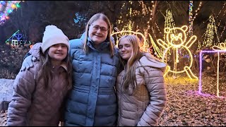 Holiday Light Show 2023 at Rotary Botanical Gardens Janesville [upl. by Dibb]