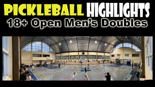 Pickleball Highlights 18 Open Mens Doubles  Oct 26 2024 Baguio City [upl. by Proffitt]