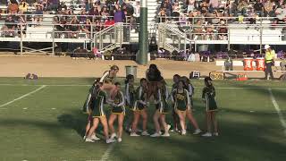 2024 Hilmar Football Cheerleaders at Escalon JV Game [upl. by Agem]