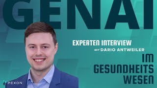 GenAI im Gesundheitswesen Experteninterview mit Dario Antweiler vom Frauenhofer IAIS [upl. by Eeladnerb742]