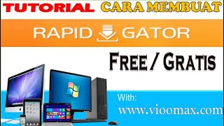 Cara Membuat Account Rapidgator Free Gratis [upl. by Shaff]