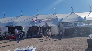 Work Camping Jobs from The Big Tent Quartzsite Arizona workcamping [upl. by Alanson]