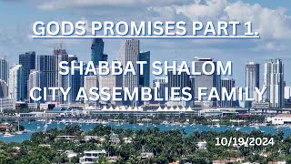 CITY ASSEMBLIES PODCAST  GODS PROMISES PART 1 [upl. by Nivaj]