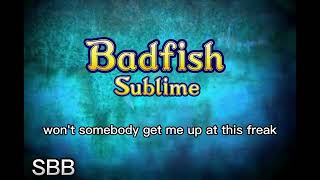 Badfish  Sublime lyrics [upl. by Ymme184]