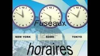 Repères  6ème Fuseaux horaires [upl. by Soracco104]