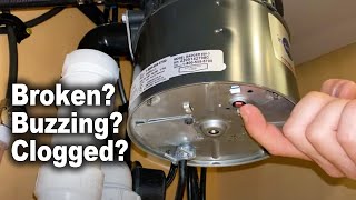 How to Fix a Stuck Humming or Broken Garbage Disposal [upl. by Leunamnauj]