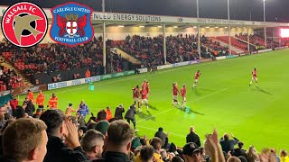 SADDLERS MARCH ONTO ANOTHER WIN  Walsall vs Carlisle United Match Reaction [upl. by Annhoj]