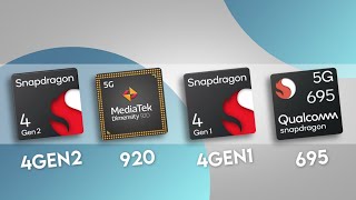 Snapdragon 4 Gen 2 Vs Dimensity 920 Vs Snapdragon 4 Gen 1 Vs Snapdragon 695  Antutu Score amp Specs [upl. by Humbert]