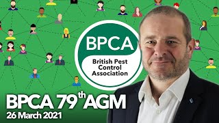 Annual General Meeting amp Member Awards 2021  British Pest Control Association BPCA [upl. by Nylhsa]