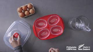 Sistema Microwave Egg Poacher [upl. by Nosirrag]