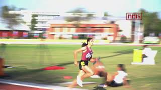 National Camp A wins in the womens 4x400m relay clocking 32859 at Relay Carnival [upl. by Nylknarf]