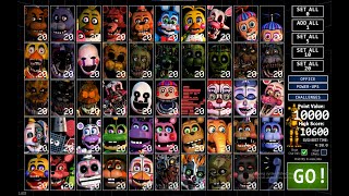 FNAF UCN 5020 NO POWERUPS COMPLETED [upl. by Claude230]