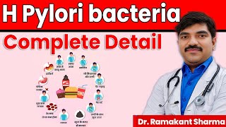 H Pylori bacteria complete details drramakantsharma7 [upl. by Airtemak]