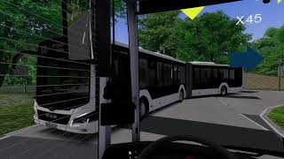 OMSI 2 Städtedreieck 21 modded Linie x45 Rogers Bus Citaro Facelift g [upl. by Eldridge389]