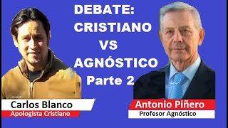 Debate Carlos Blanco vs Antonio Piñero Parte 2 [upl. by Elehcim]