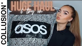 HUGE ASOS COLLUSION TRY ON HAUL  HOODIES JOGGERS amp LOUNGEWEAR ALL UNDER £25  UNISEX CLOTHING [upl. by Melbourne508]