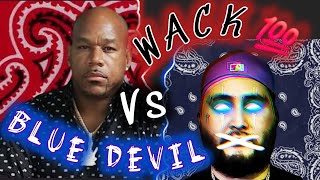 Wack💯 goes in on Blue Devil LIVE 🤯 [upl. by Alikat]