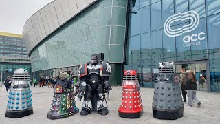 Inside a Dalek at Comic Con Liverpool [upl. by Isoj]