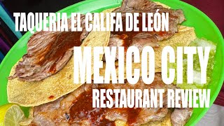 Restaurant review Taqueria el Califa de León [upl. by Kcirb902]