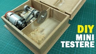 How To Make Table Saw DIY Circular Table Saw With DC 775 Motor [upl. by Mitchiner469]