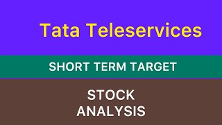 TATA TELESERVICES STOCK TARGET ANALYSIS CRASH 🍁 SHARE MARKET CRASH LAST ONE WEEK BIG UPDATE 271024 [upl. by Merlin]