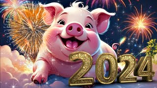 Liebe Silvestergrüße vom Glücksschweinchen🐷🍀🏆 Viel Glück fürs neue Jahr 2024 [upl. by Llennoj]