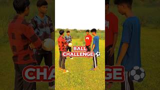 BALL CHALLENGE ⚽ 🏞️ shorts challenge footballchallange [upl. by Assenev]