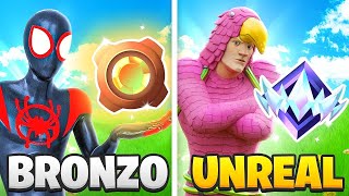 Rank UNREAL vs Rank BRONZO su Fortnite [upl. by Eynahpets]