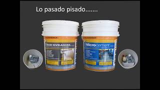 Aplicacion Microcement 2016 Completo [upl. by Marigolde]