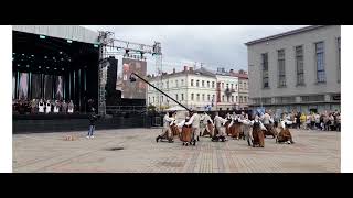 Daugavpils festival 2023 latvian folk dance [upl. by Iot]