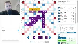 Scrabble game with commentary no472 [upl. by Notnirb]