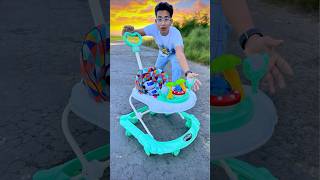 Best Baby Walker with Height Adjustable baby walker Unboxing and Fetting🔥 [upl. by Windy]